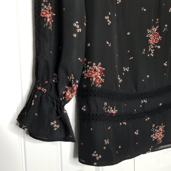 Show Me Your Mumu Helen Floral Dress Black Pink Size Small New With Tag - Picture 6 of 15